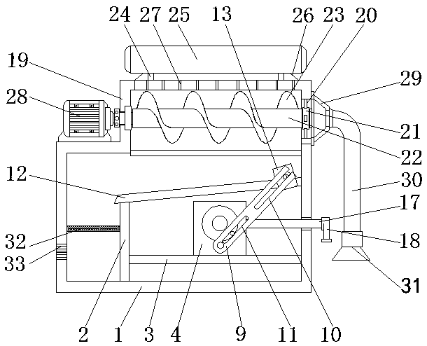 Dust removal device of physical optical experimental instrument