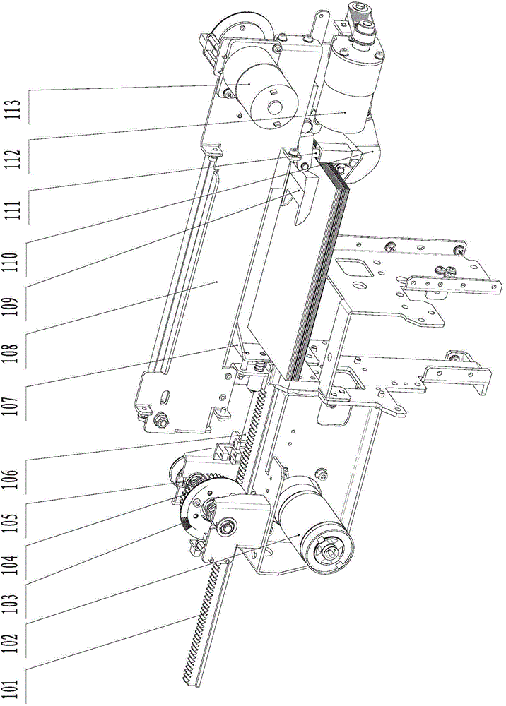 Vertical aligning and bundling omission preventing mechanism of bundling machine