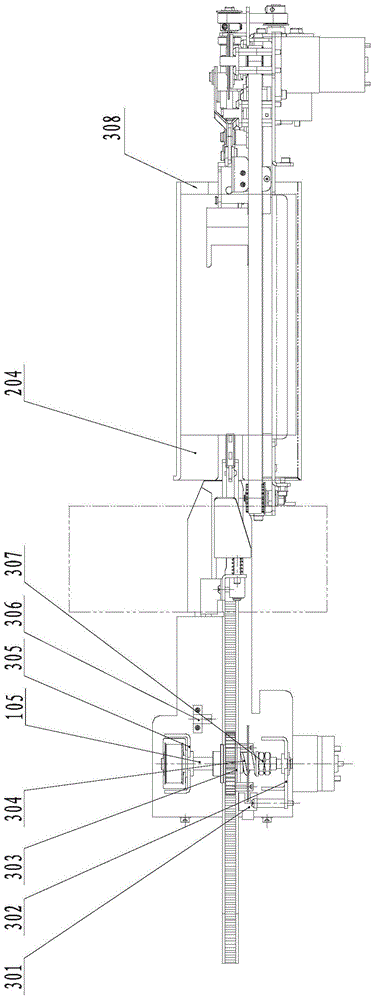 Vertical aligning and bundling omission preventing mechanism of bundling machine