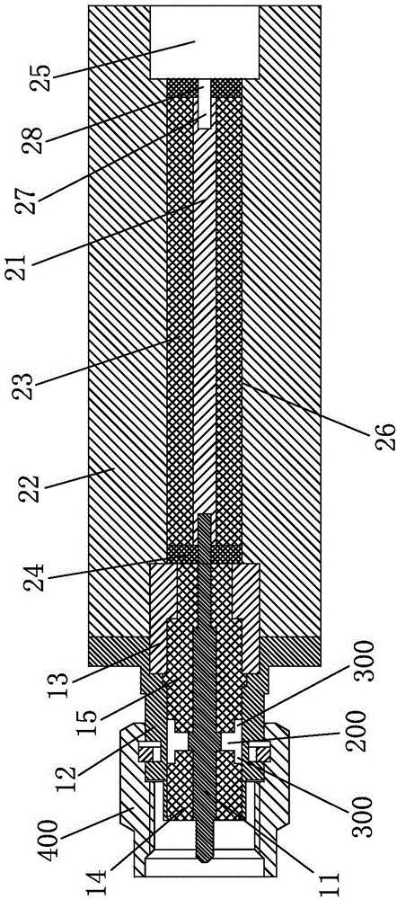 Radio frequency coaxial micro-strip connecting device