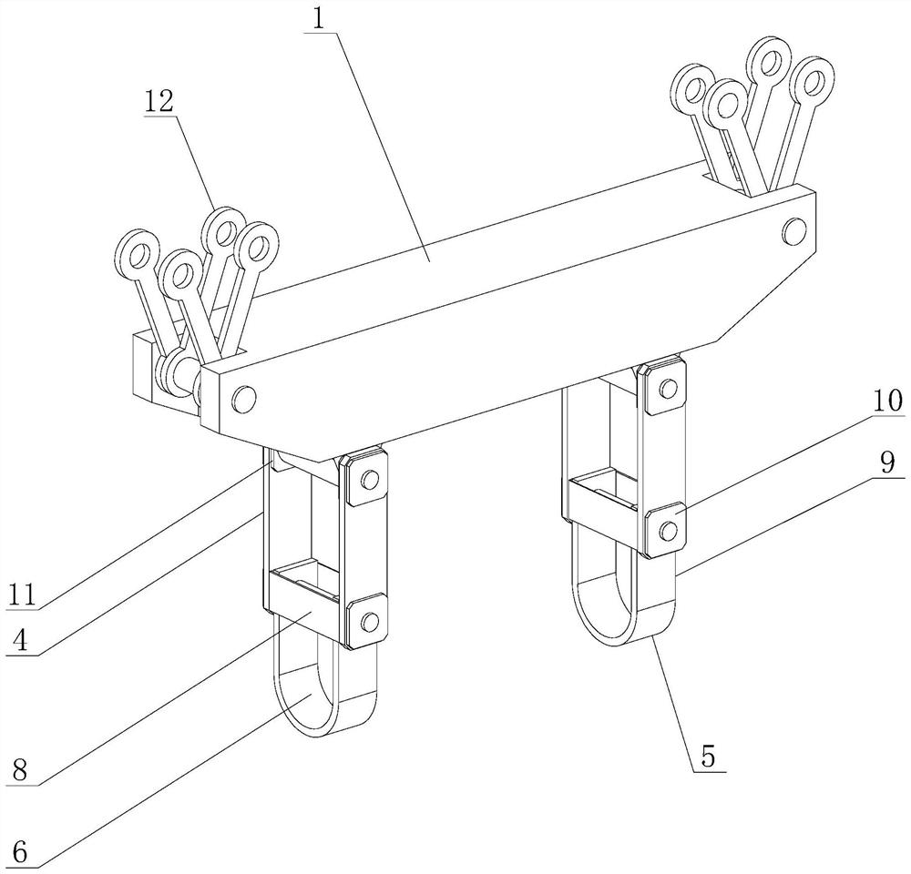 Special tooling for hoisting high-pressure heaters in thermal power plants and using methods thereof