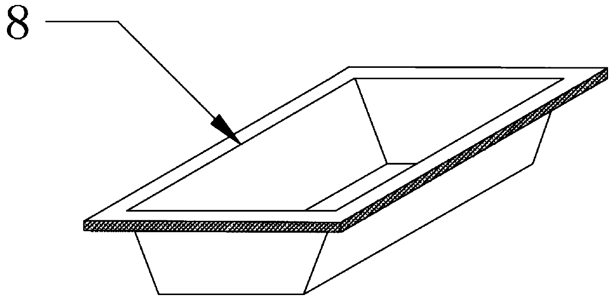 Method and device for melting and segregating zinc slag