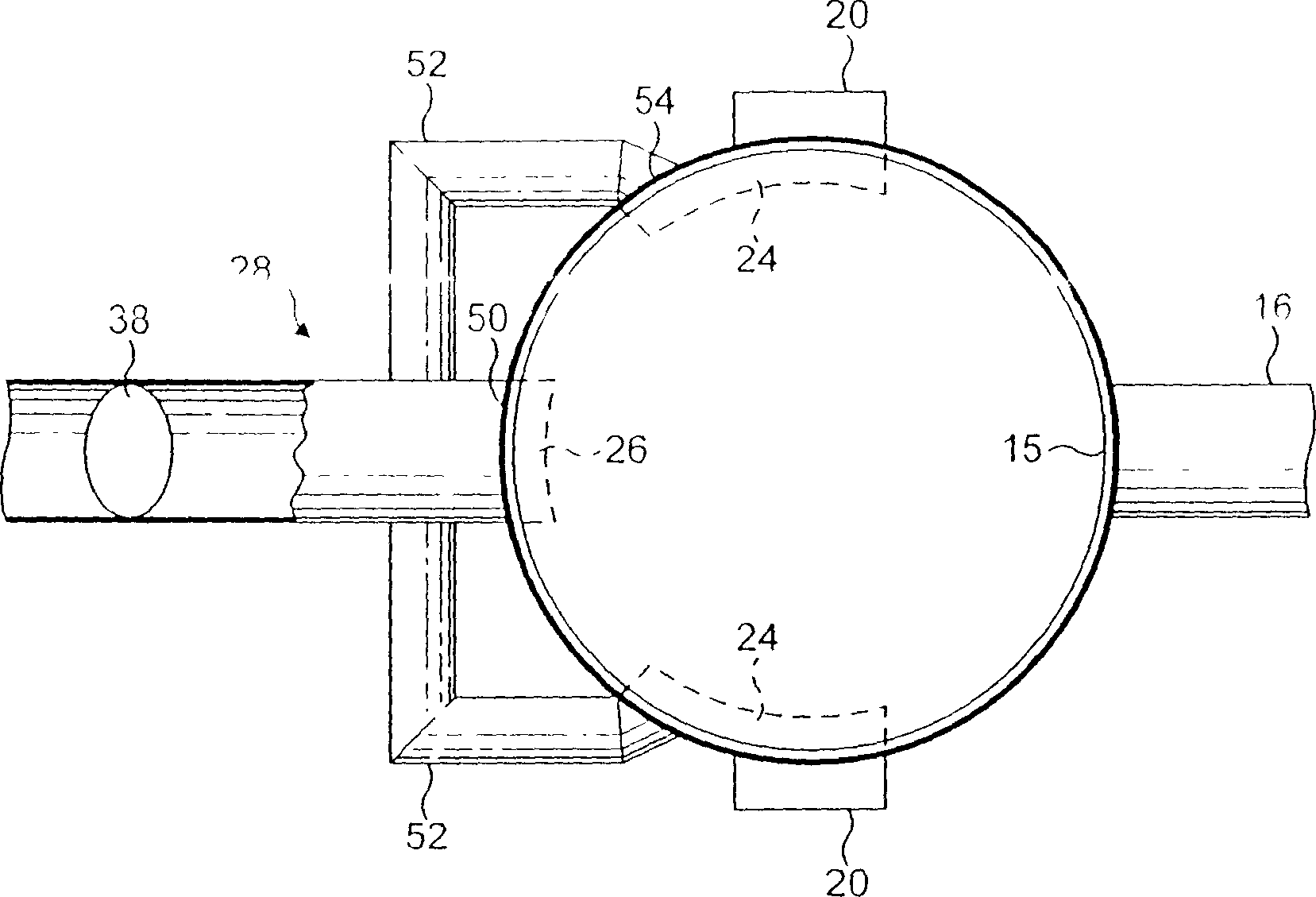 Motorcycle with two-stroke engine