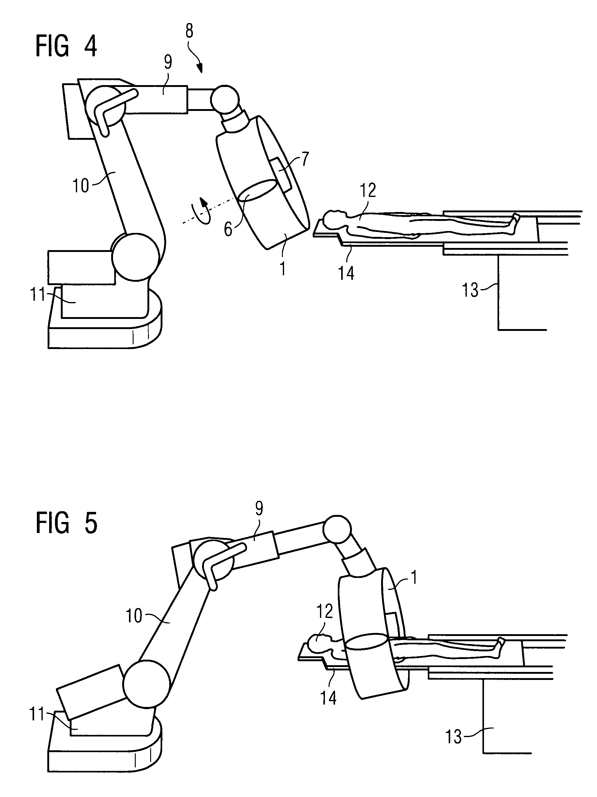 Medical examination and/or treatment apparatus with an electromagnet for navigating a medical instrument and an x-ray device for visual inspection during the navigation