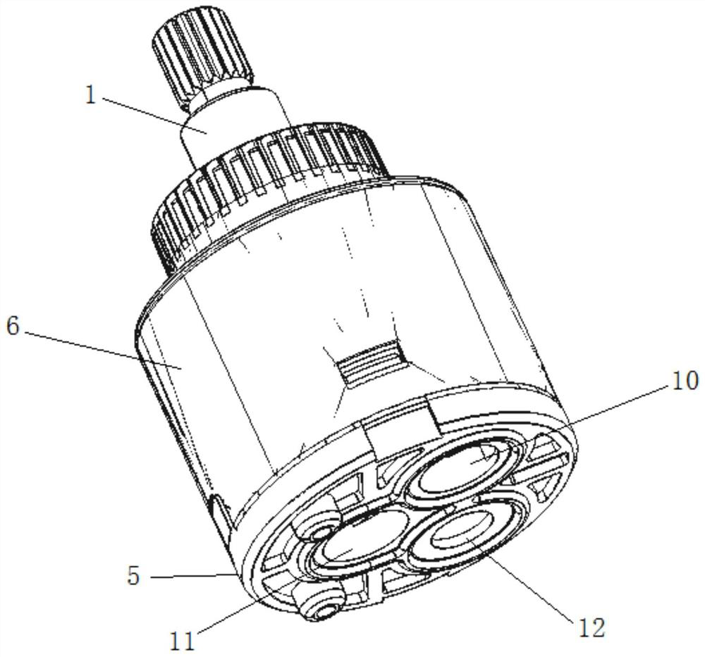 Valve element and faucet