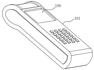 Wireless POS machine for commercial tenants and corresponding payment system thereof