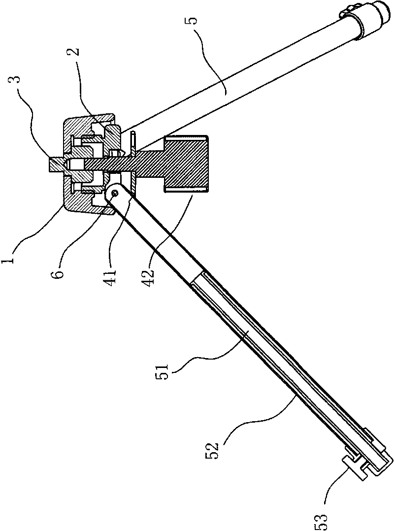 Multi-functional tripod with continuous angle change