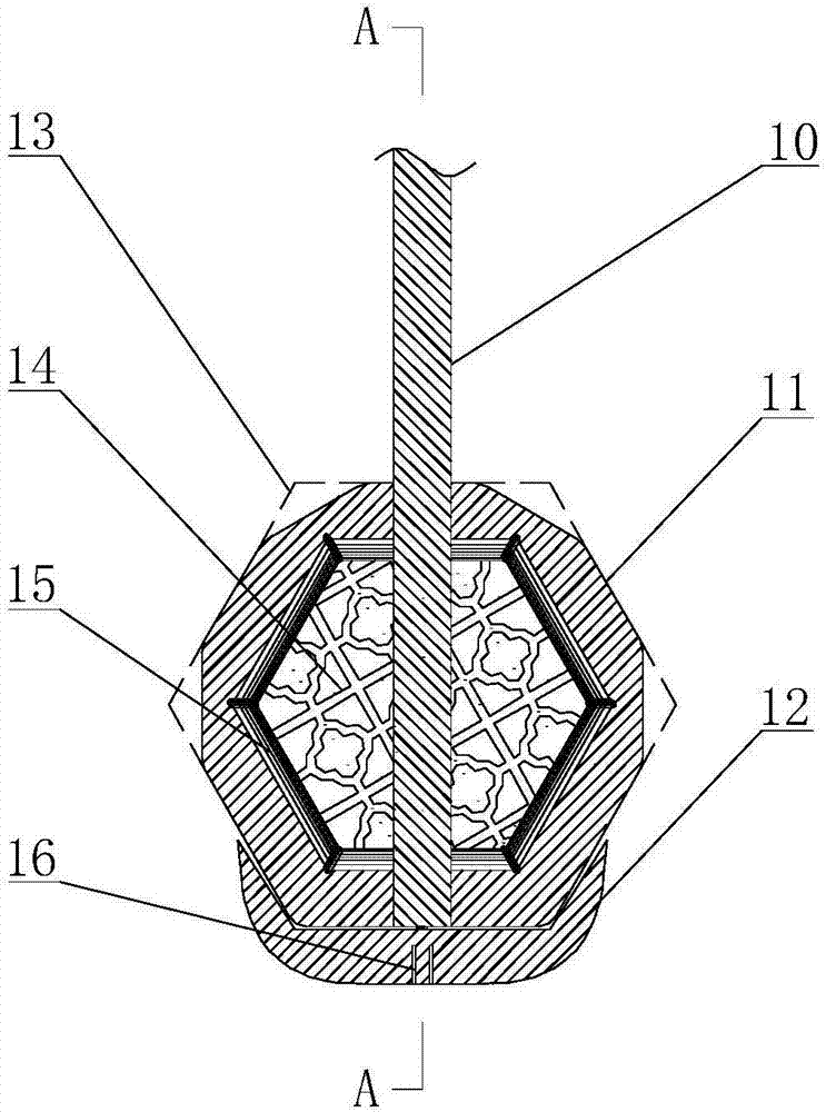 Outer-decahedral-inner- hexagonal Erhu cylinder and novel decahedral Erhu
