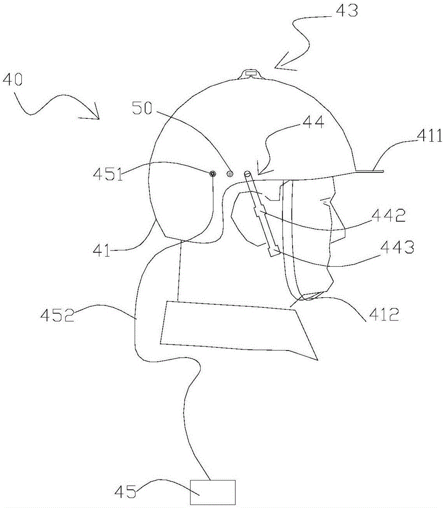 Monitoring method and system based on BIM (building information module) three-dimensional model and intelligent safety helmet