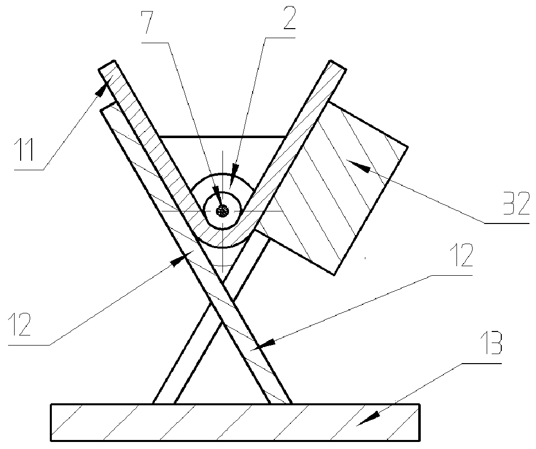 Automatic device and method for bundling metal filaments