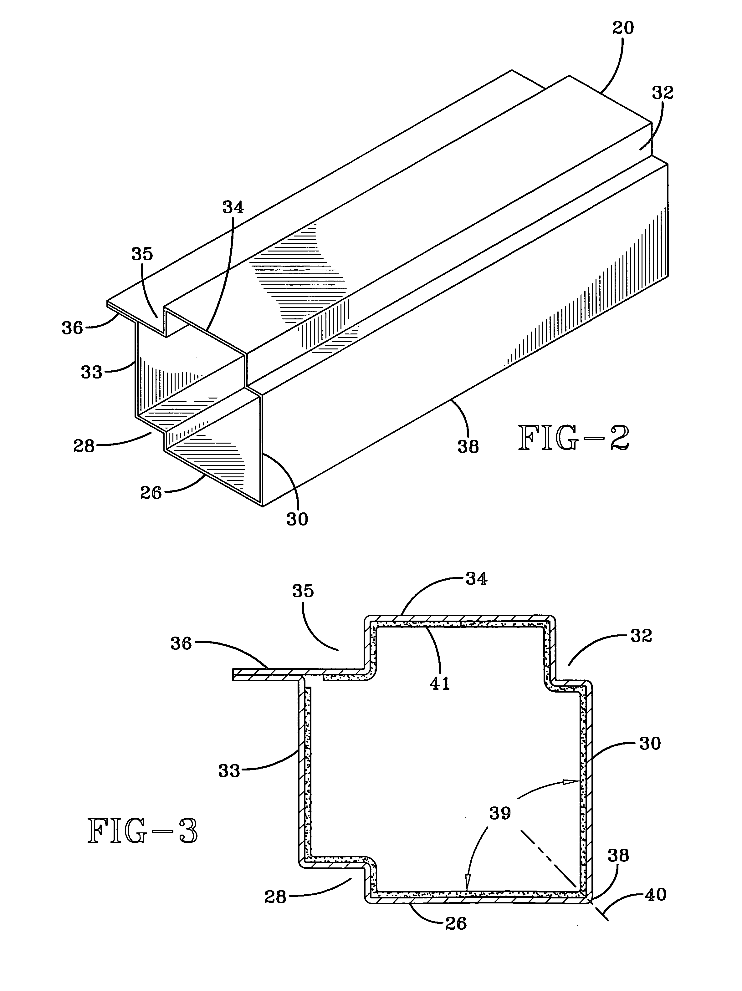 Thermally-enhanced HVAC constructions