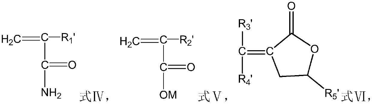 A kind of acrylamide copolymer and its preparation method and application