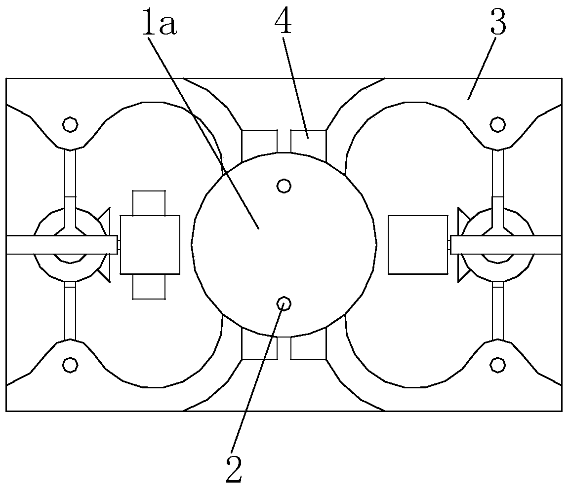 A large-face milling fixture for disk parts