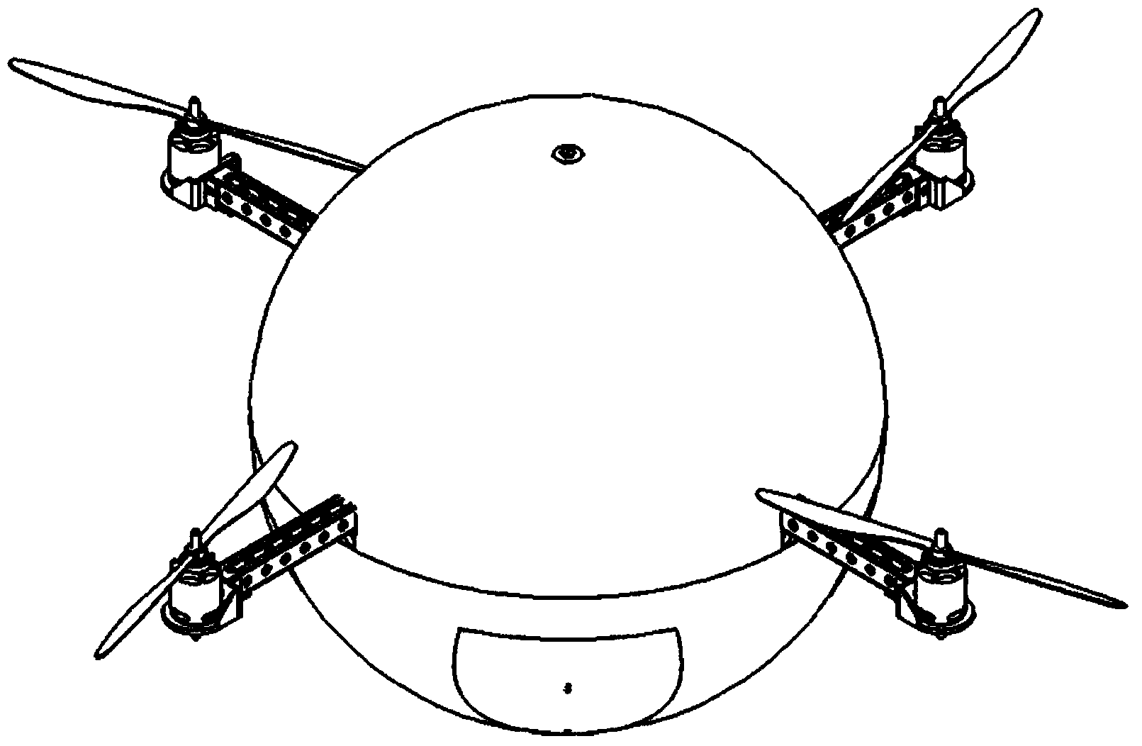 Air-ground amphibious spherical metamorphic robot based on metamorphic principle