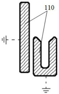 Filter based on half-wavelength resonator with strip line structure and antenna