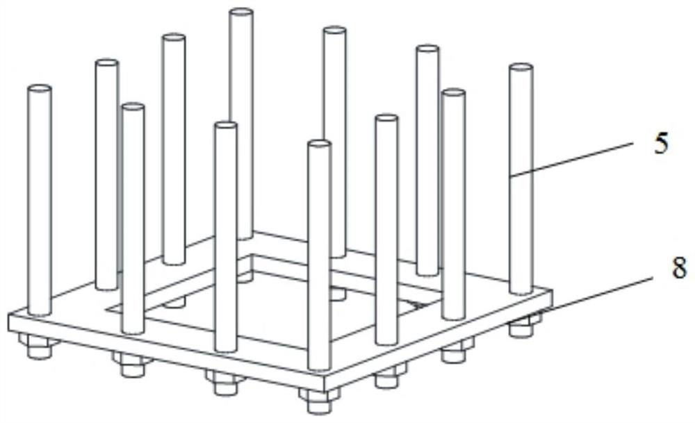 Corrugated plate-ECC fabricated composite column and construction method thereof