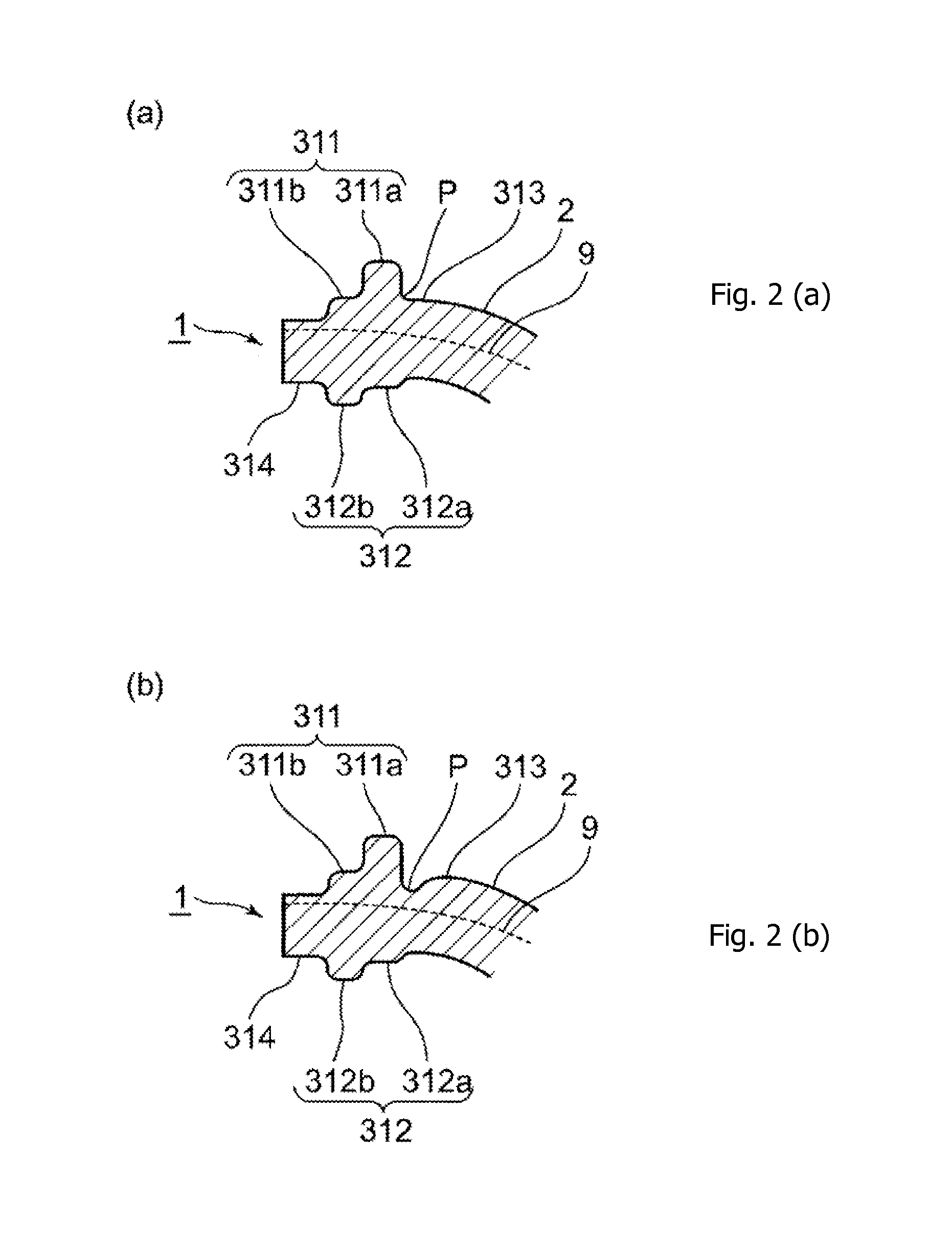 Diaphragm with flange and annular ridge and diaphragm valve using the same