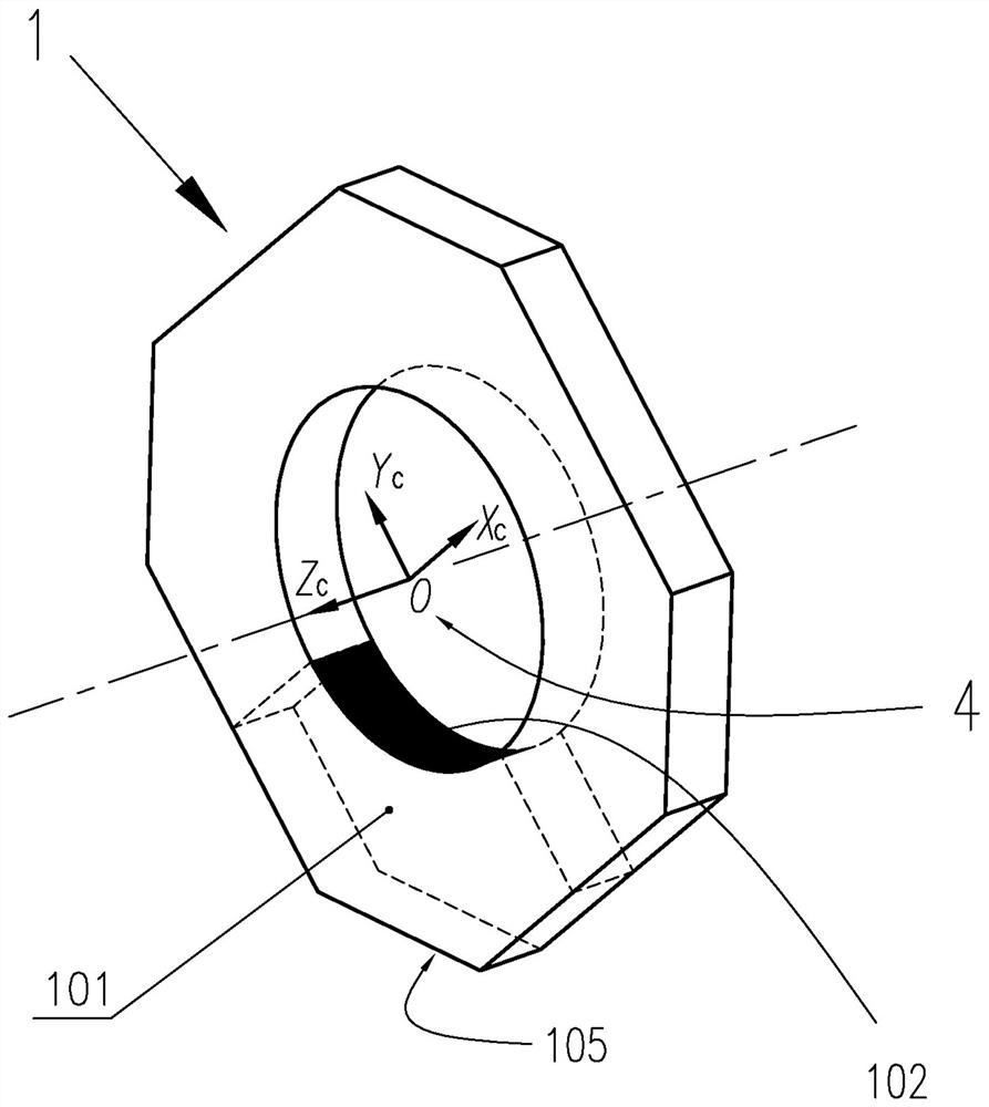 Method for reconstructing machined surface texture through laser shock peening path