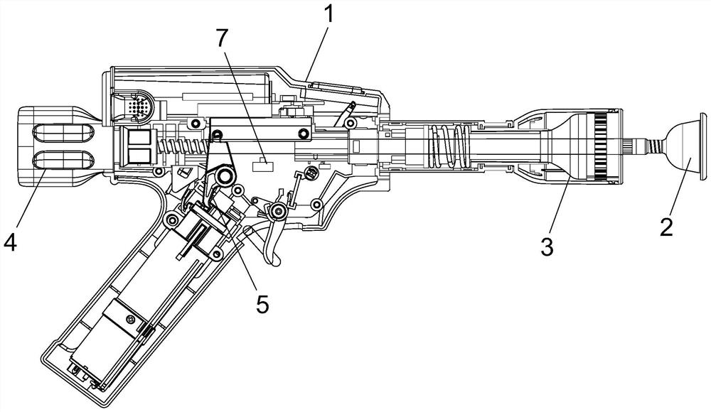 Electrically-driven prepuce anastomat