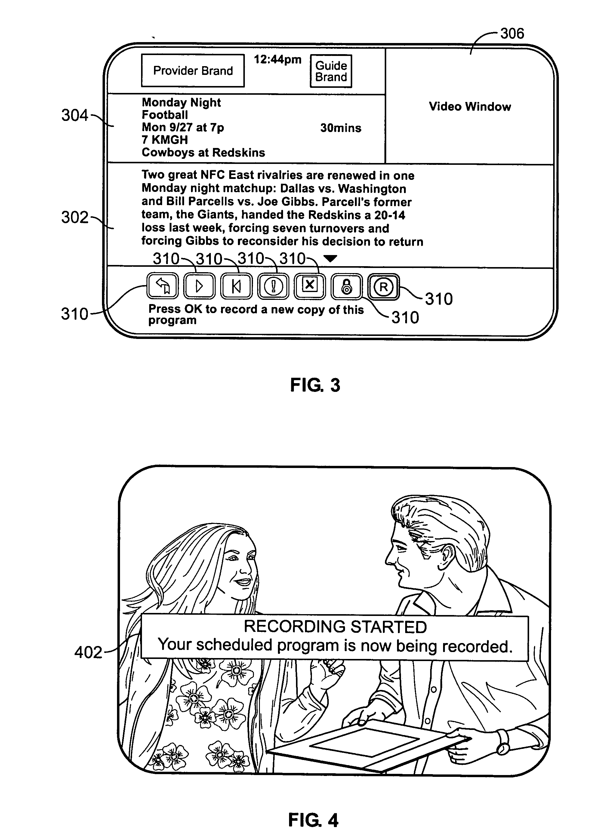 Systems and methods for recording programs using a network recording device as supplemental storage