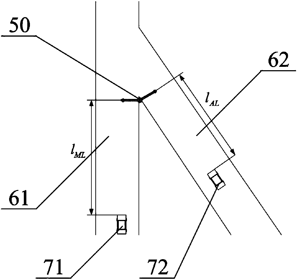 Working method for vehicle collision warning device based on intelligent traffic base station