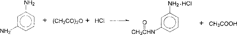 Method for producing m-acetamino-N,N-diethyl aniline