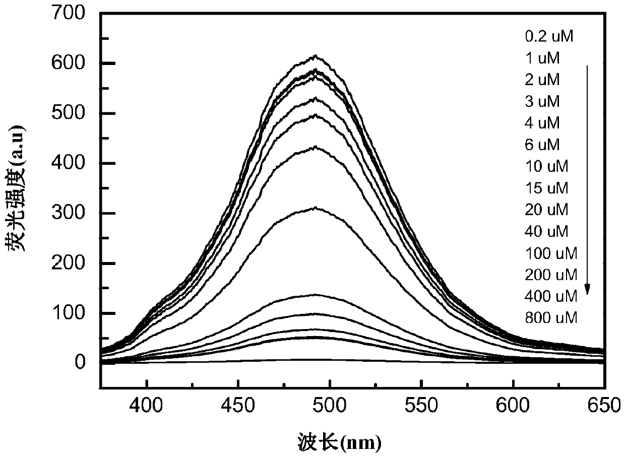 Preparation method and application of copper nano-cluster solution