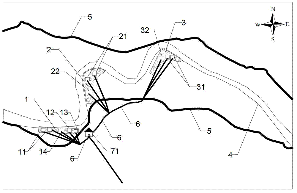 Method of leading Yellow River silt to fill reclamation coal mining subsidence land