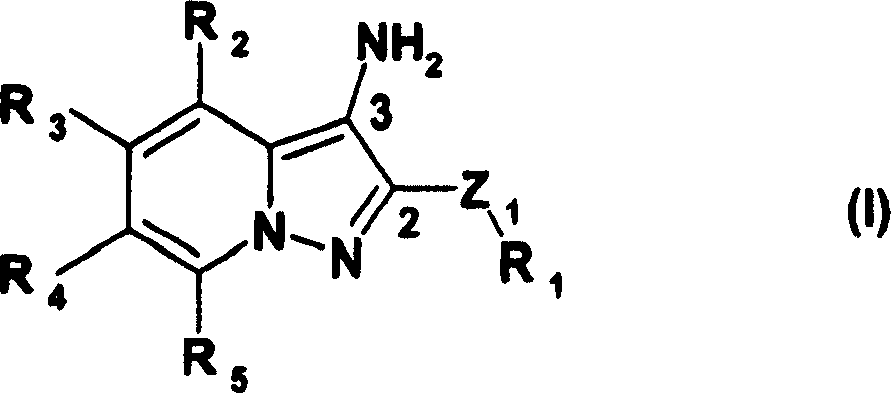 Composition comprising at least one 3-amino-pyrazolopyridine derivatives