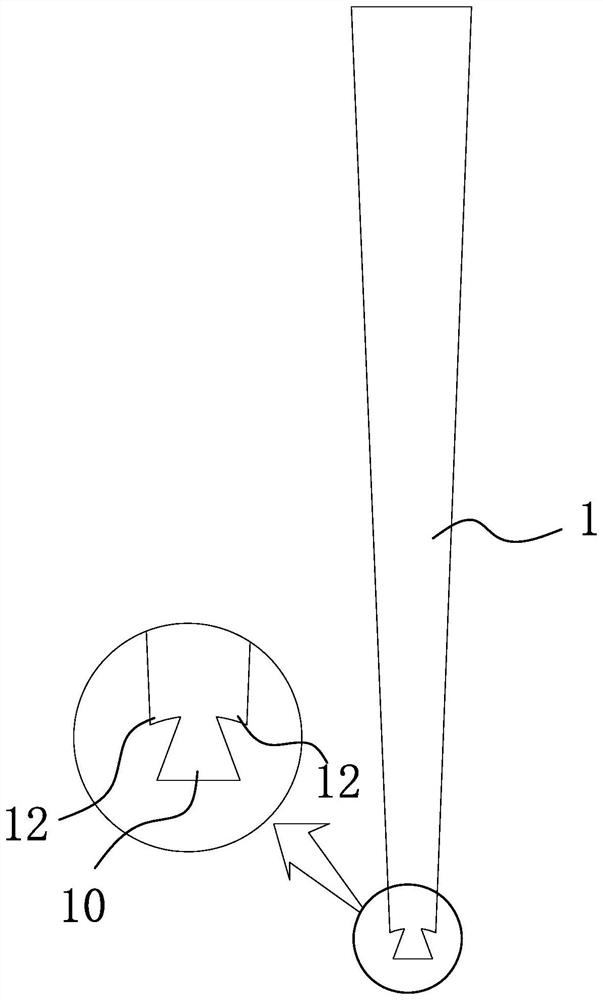 Combined fan rib structure and assembling method