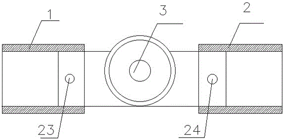 Connecting structure for aluminum alloy pipes and self-locking bend device