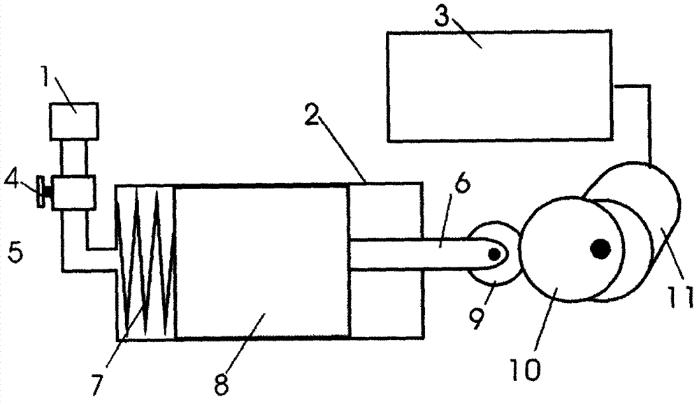 Low-frequency micro pulsating pressure generator