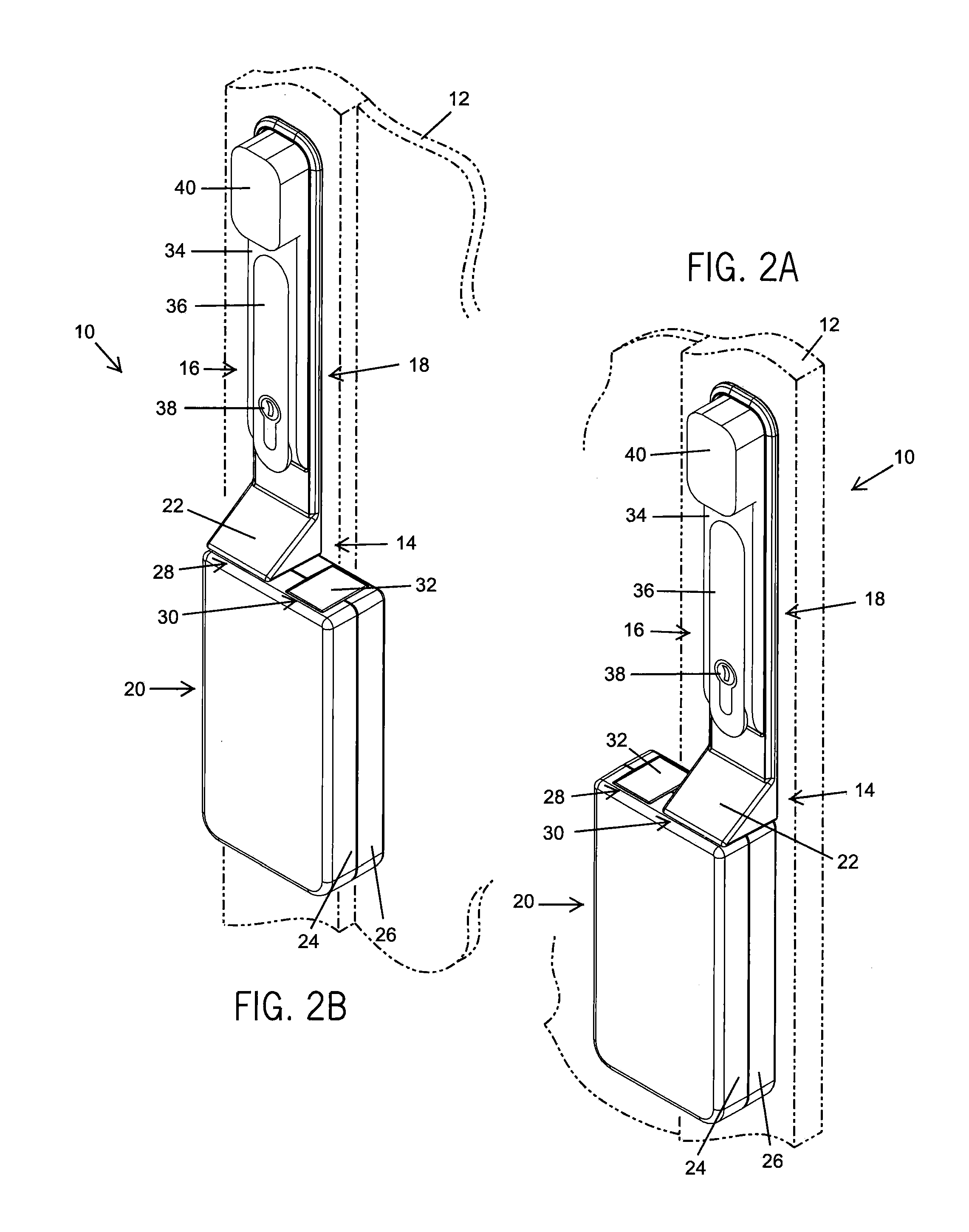 Enclosure Assembly for Securing a Door
