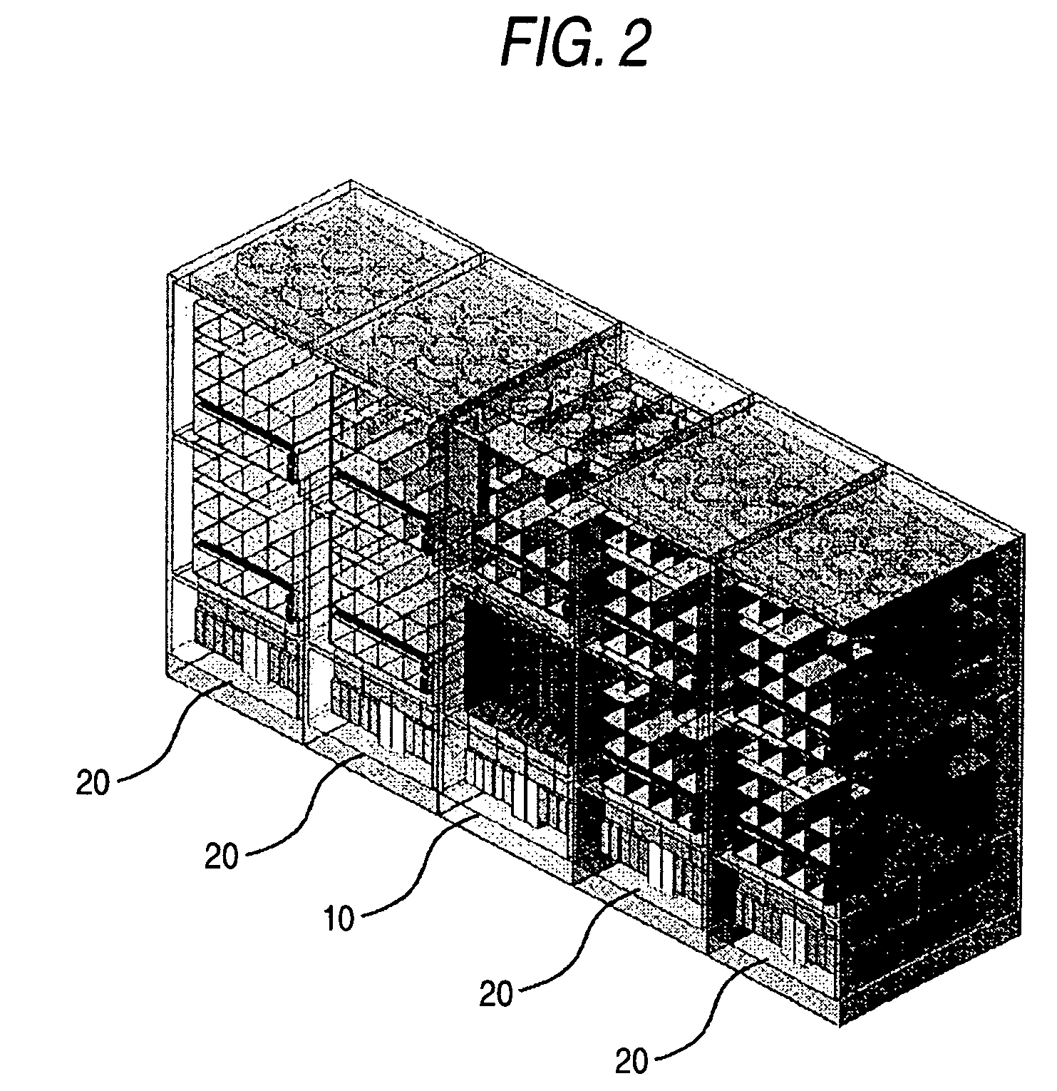 Fitting substrate for connection and fitting substrate for connection for use in disk array control apparatus