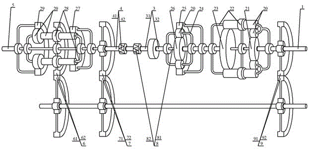 Compound type dual-cavity fluid coupling and actuator