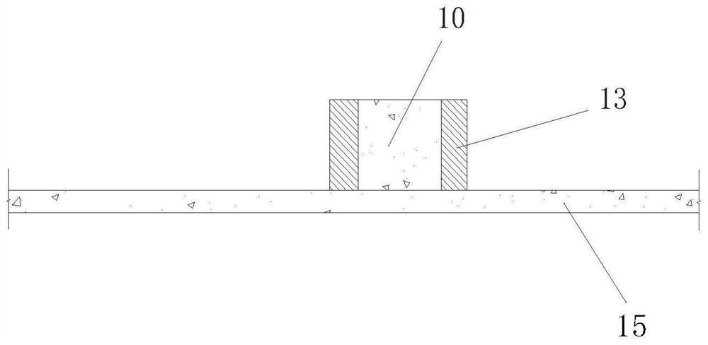 Basement construction method based on socket type steel plate water stop belt