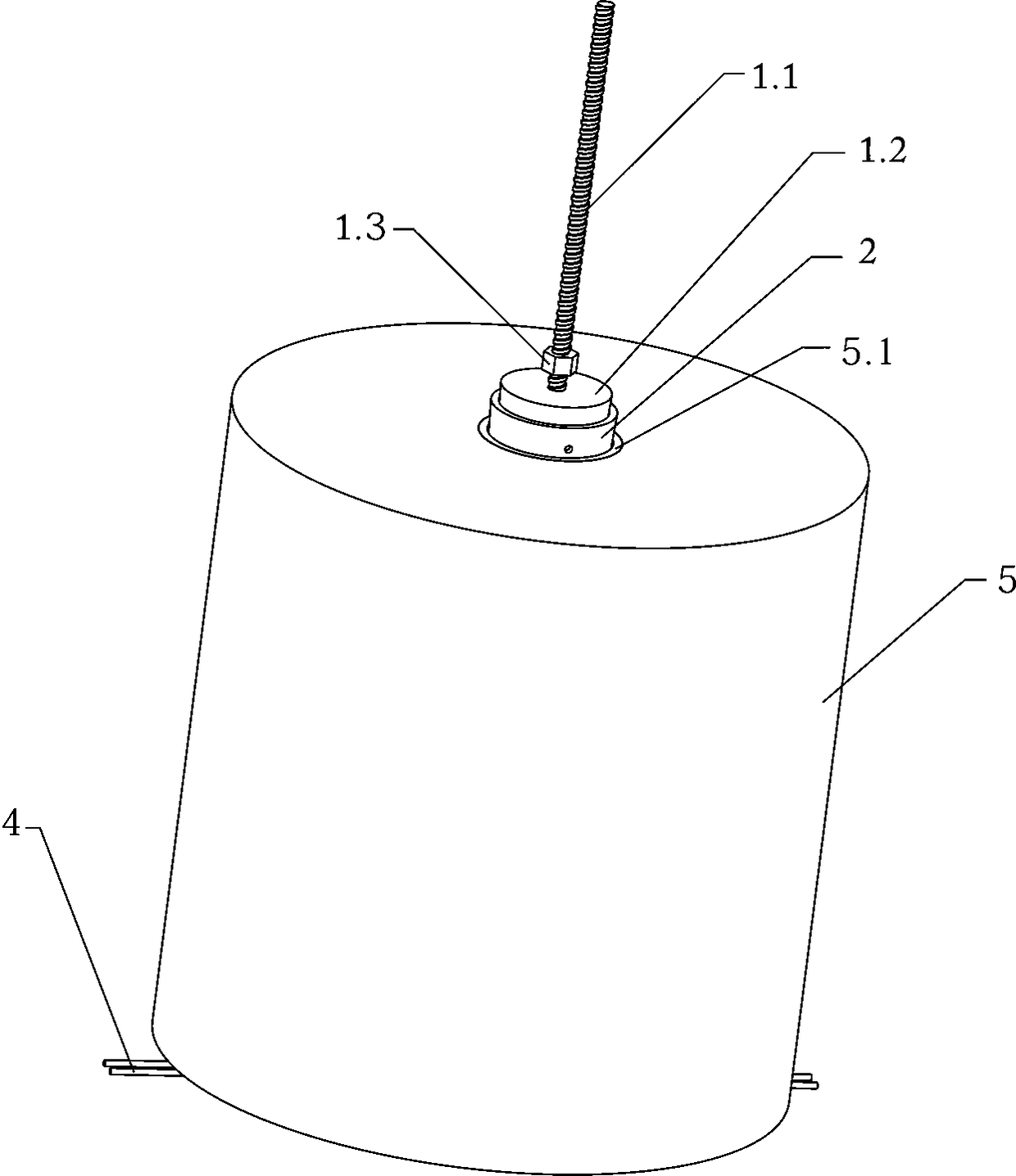 Hole reaming and shaping device for packaging film