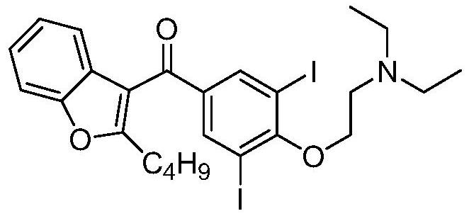 A kind of preparation method of amiodarone hydrochloride intermediate 2-butylbenzofuran