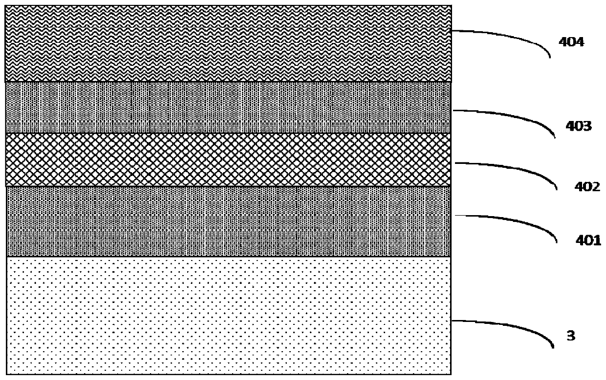 High-bandwidth GaN-based LED light-emitting device with vertical conductive structure and preparation method thereof