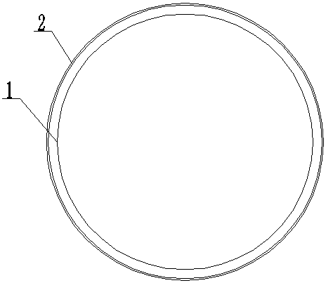 Intermediate flow scale soft connection and mold opening mold