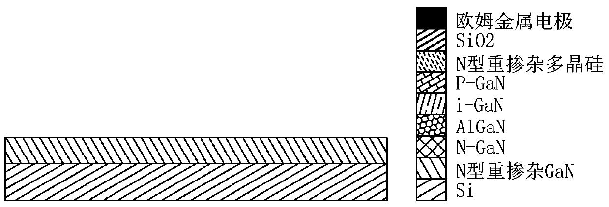 A vertical GaN heterojunction hemt