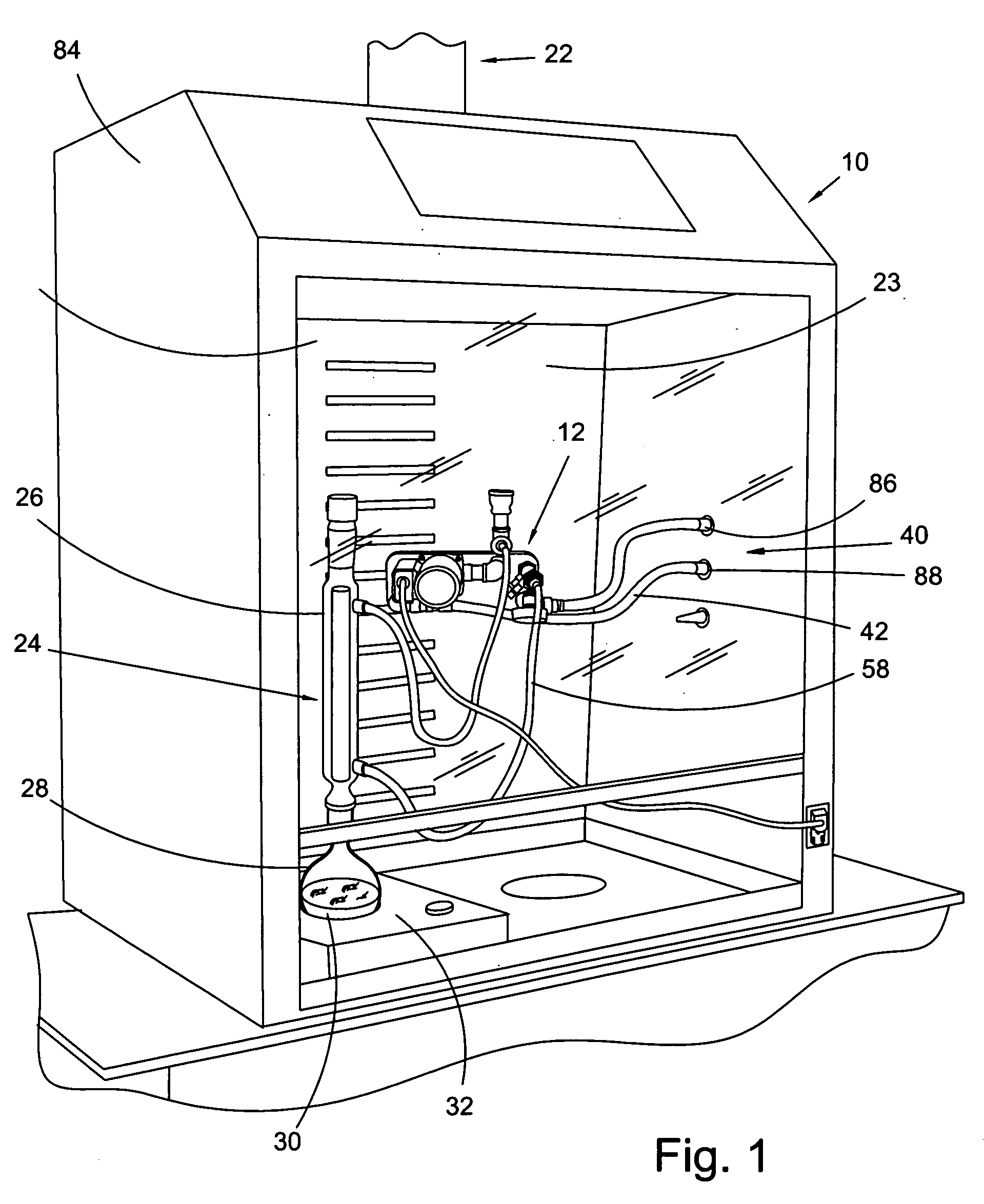 Apparatus for providing coolant fluid