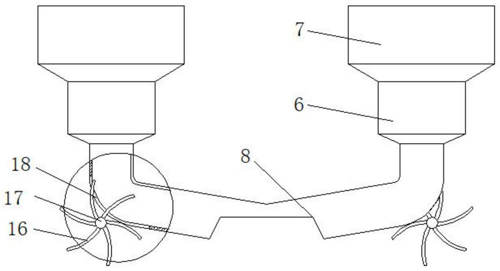 Leftover material recycling device for non-woven fabric machinery