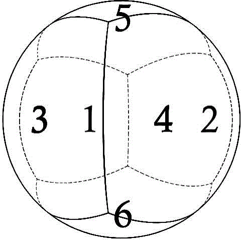 Spherical screen device and image generating method thereof