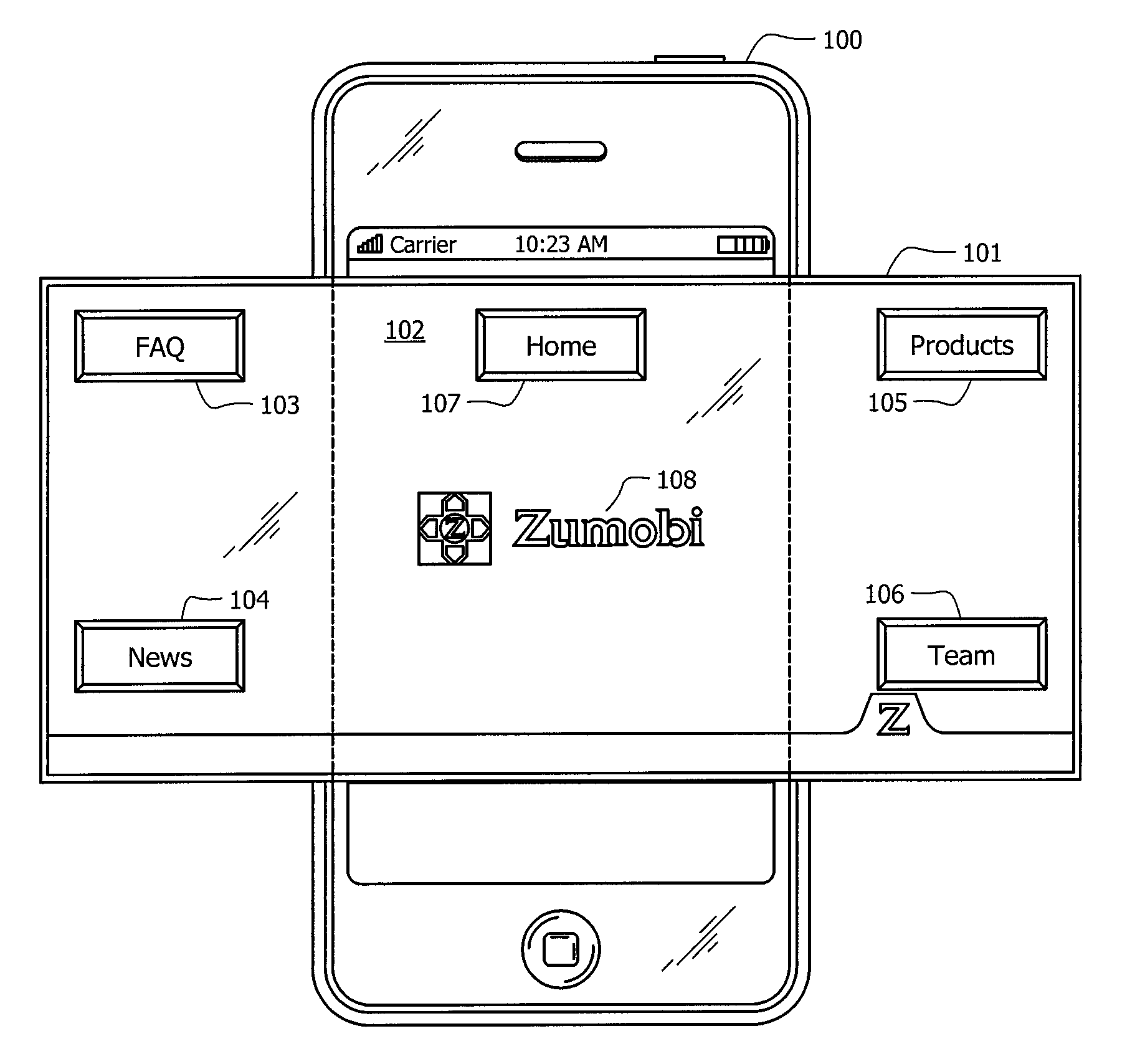 Systems, Methods, and Computer Program Products Displaying Interactive Elements on a Canvas