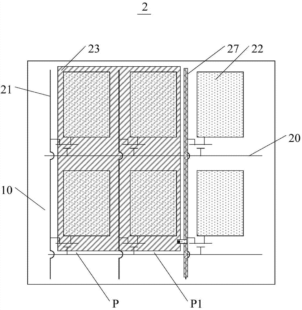Array substrate, touch display panel and display device