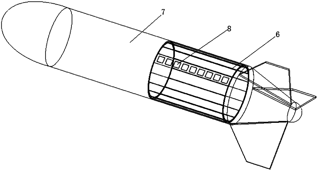 Energy recovery device for underwater vehicle
