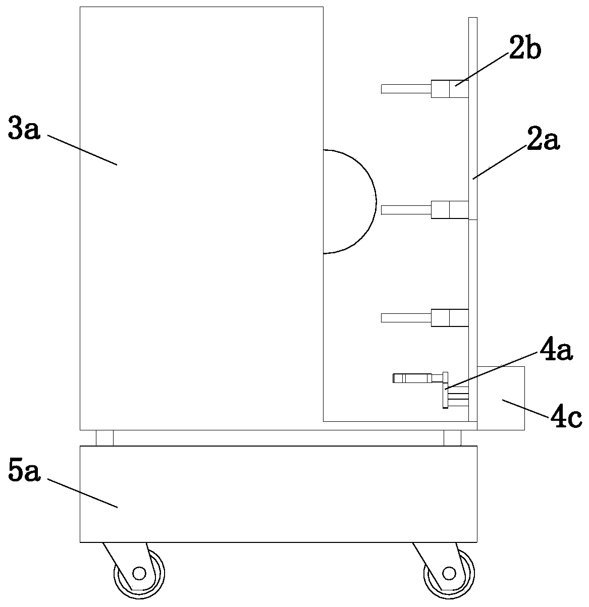 Working method of a medical foot correction training device