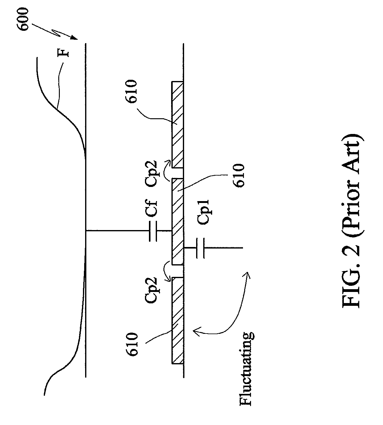 Capacitive sensing array device with high sensitivity and electronic apparatus using the same