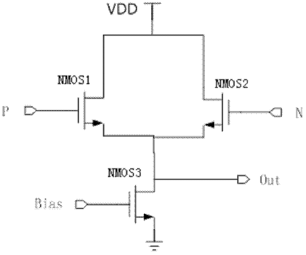 Voltage type automatic gain control circuit